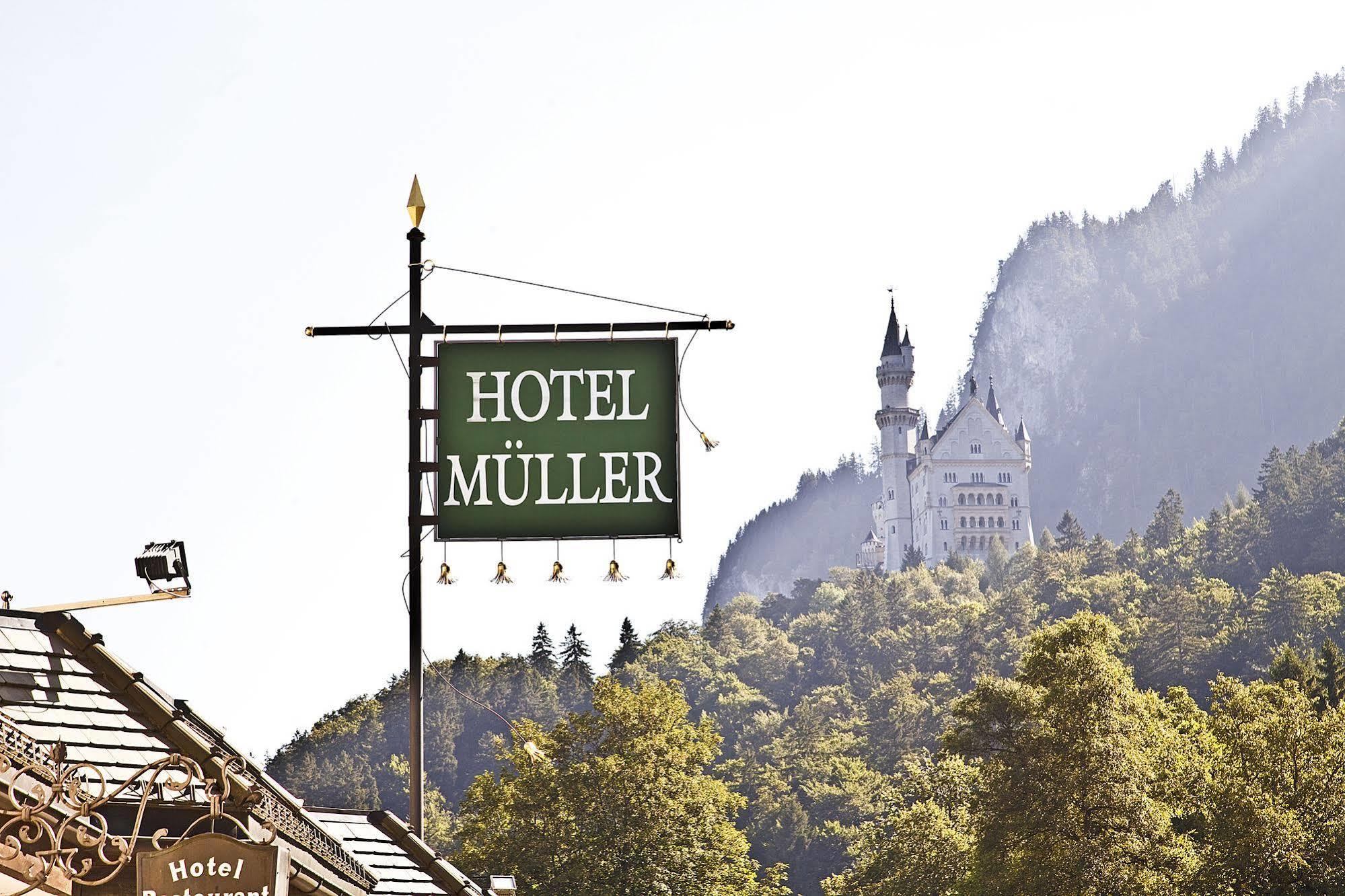 Hotel Mueller Hohenschwangau Bagian luar foto